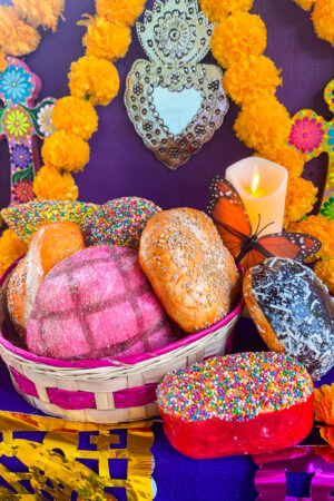 Paper-Mache Pan Dulce, 3 Piece Set