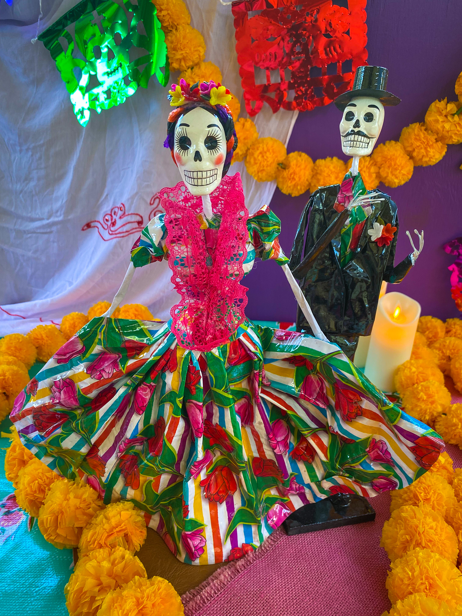 Paper Mache Catrina set – Lorenzas Imports