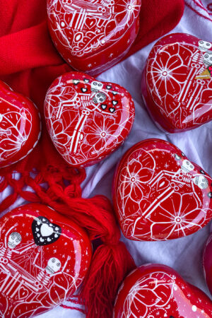 Amor Eterno Ceramic Trinket Box